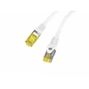 Lanberg Patchcord Lanberg S/FTP kat.6A 0,5m LSZH CU fluke passed balta