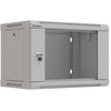 Spinta instalacyjna rack wisząca 19" 6u 540x350 pilka drzwi przeszklone lanberg (flat pack)