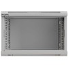 Spinta instalacyjna rack wisząca 19" 6u 540x350 pilka drzwi przeszklone lanberg (flat pack)