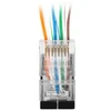 LANBERG PLS-6000EZ kištukas RJ-45 FTP CAT6 8P8C 100PCS praėjimo latakas