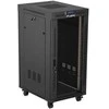 Lanberg FF01-6824-12BL rack cabinet 24U Freestanding rack Juodas