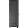 Lanberg 19 colių 47u 800x800 pastatoma rack spintelė su perforuotomis durelėmis, LCD, juoda (plokštos konstrukcijos)