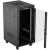 Lanberg FF01-6824-12BL rack cabinet 24U Freestanding rack Juodas