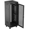 LANBERG Rack spintelė 19 laisvai stovinti 32U 600x600 plokščia pakuotė su tinklelio durelėmis LCD juodas