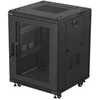 Lanberg szafa rack stojąca 19" 15U 600x600 juoda drzwi perforowane