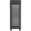 Lanberg 19 colių 32u 600x1000 pastatoma rack spintelė su perforuotomis durelėmis, LCD, juoda (plokštos konstrukcijos)