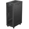 LANBERG Rack spintelė 19 laisvai stovinti 32U 600x1000 plokščia pakuotė su tinklelio durelėmis LCD juodas