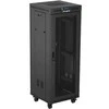 LANBERG Rack spintelė 19 laisvai stovinti 32U 600x600 plokščia pakuotė su tinklelio durelėmis LCD juodas