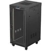 Lanberg FF01-6824-12BL rack cabinet 24U Freestanding rack Juodas