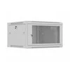 Lanberg prie sienos montuojama instaliacinė spintelė 19" 9U 600X600 | WF01-6606-23S | Pilkas