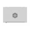 Lanberg pakabinama rack spinta 19" 12U 540X350 pilka, stiklinės durys