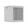 Lanberg prie sienos montuojama instaliacinė spintelė 19" 12U 600X600 | WF01-6612-23S | Pilkas