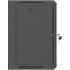 LANBERG rack cabinet 19inch wall-mount 9U/540x350 flat pack with metal door juodas