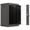 Lanberg wf11-3309-10b 9u rack sieninė spintelė, juoda