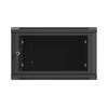 Lanberg sieninis 19" 6U 600x600 montavimo spintos kabinetas | WF01-6606-23B | Juoda