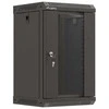 Lanberg wf11-3309-10b 9u rack sieninė spintelė, juoda