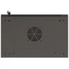 Lanberg szafa instalacyjna rack wisząca 19" 9u 540x350 juoda drzwi przeszklone (flat pack)