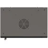 Lanberg szafa instalacyjna rack wisząca 19" 6u 540x350 juoda drzwi przeszklone (flat pack)