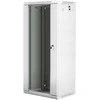 Lanberg szafa wisząca 19" 27u 600x450 (drzwi szklane, pilka ral7035)