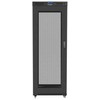 Lanberg 19 colių 42u 800x1200 juoda rack spintelė su perforuotomis durelėmis, LCD (plokštos konstrukcijos) v2