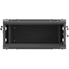 Lanberg Sieninė instaliacinė spintelė 19" 4U 600X600 | WF01-6604-00B | Juodas