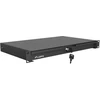 Lanberg 19" Rack spintelė su stalčiais 1U 270 mm Juodas (1U/483 × 270 mm, keliamoji galia iki 30 kg)