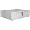 Lanberg 19" Rack spintelė su stalčiais 3U 360 mm pilka (3U/483 × 360 mm, keliamoji galia iki 90 kg, 4 taškų tvirtinimas)