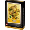 LEGO® Meno kaladėlės saulėgrąžos Vincentas Van Goghas 31215