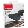 Legrand TV prailgintuvo apsauga 4x2p+su + 4x2p 2m juoda