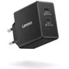 „Lenovo“ dvigubas USB-C 65 W GaN įkroviklis – ES | USB-C | Įkroviklis