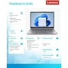 Lenovo ThinkBook 14 G8 IRL Intel® Core™ i5 i5-13420H Nešiojamas kompiuteris 35.6 cm (14") WUXGA 16 GB DDR5-SDRAM 512 GB SSD Wi-Fi 6E (802.11ax) Windows 11 Pro English Pilkas