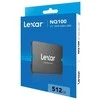 Lexar SSD | NQ100 | 512 GB | SSD form factor 2.5" | Solid-state drive sąsaja SATA III | Skaitymo greitis 550 MB/s
