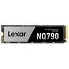 Lexar SSD | LNQ790X512G-RNNNG | 512 GB | SSD form factor M.2 | Solid-state drive sąsaja PCIe Gen 4X4, NVMe | Skaitymo greitis 6400 MB/s | Rašymo greitis 2900 MB/s