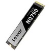 Lexar SSD | LNQ790X512G-RNNNG | 512 GB | SSD form factor M.2 | Solid-state drive sąsaja PCIe Gen 4X4, NVMe | Skaitymo greitis 6400 MB/s | Rašymo greitis 2900 MB/s
