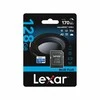 Mėlyna Lexar Micro SDXC Mėlyna Plus UHS-I C10 A2 U3 V30 128GB + adapter SD