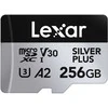 Atminties kortelė Lexar 256GB Micro SDXC Professional Sidabrinis Plus UHS-I A2 V30 U3 4K
