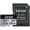 Atminties kortelė Lexar 256GB Micro SDXC Professional Sidabrinis Plus UHS-I A2 V30 U3 4K