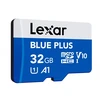 Atminties kortelė Lexar Karta pamięci microsdhc 32gb c10 a1 u3 v10 100mb/s mėlynas plus