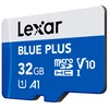 Atminties kortelė Lexar Karta pamięci microsdhc 32gb c10 a1 u3 v10 100mb/s mėlynas plus