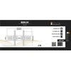Libox Sieninis laikiklis televizoriui libbox berlin lb-120 (siena; 37" - 70"; maks. 50kg)