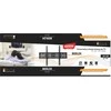 Libox Sieninis laikiklis televizoriui libbox berlin lb-120 (siena; 37" - 70"; maks. 50kg)