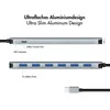 LogiLink 7 prievadų USB3.2 šakotuvas, USB-A, 5 Gbps, 20 W PD