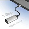Adapteris USB LogiLink USB-C - RJ-45 Sidabrinė (UA0456)