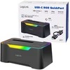 LogiLink Doko stotelė usb-c do hdd/sdd 2.5/3.5'