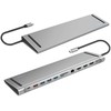 LogiLink Doko stotelė usb3.2 ,usb-c,12-portów, pd