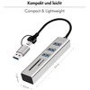 LogiLink Hub 3xusb3.0 su atminties kortelių skaitytuvu pamięci