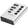 LogiLink Hub 4xusb3.2 gen1 su przełącznikiem on/off