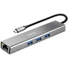 LogiLink Hub usb3.2 3xusb-a, 1x rj45 gigabit ethernet