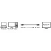 LogiLink Kabelis displayport 1.4 8k/60hz 3m juoda