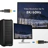 LogiLink Kabelis displayport 8k 60hz,4k/120hz 5m juoda